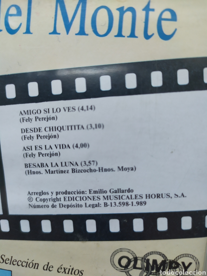 V&iacute;deos y DVD musicales: Mar&iacute;a del Monte. VHS - Foto 7