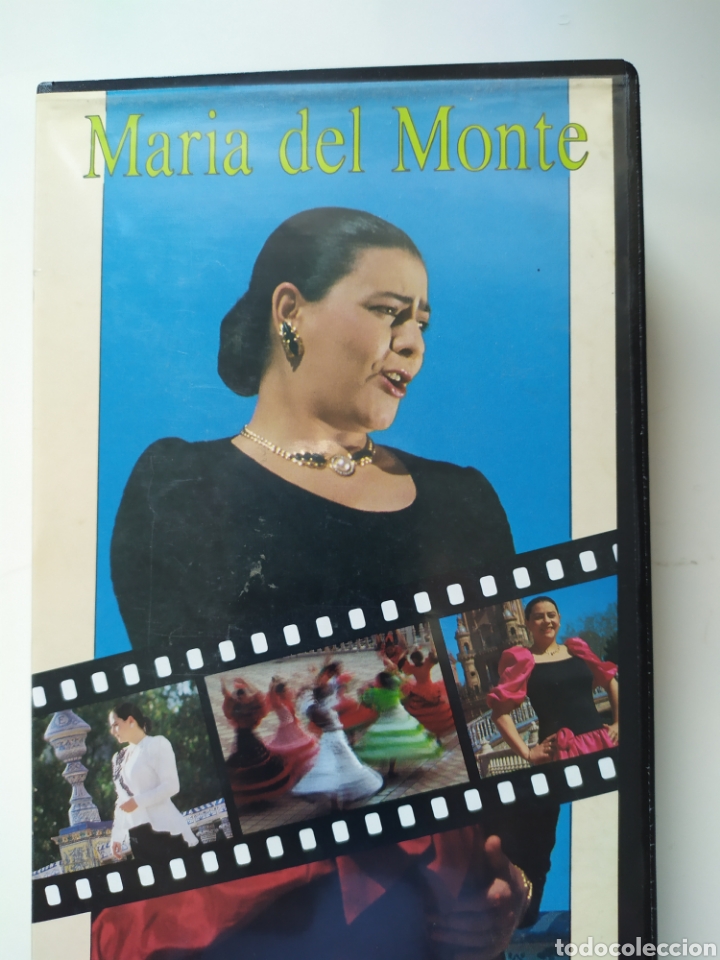 V&iacute;deos y DVD musicales: Mar&iacute;a del Monte. VHS - Foto 1