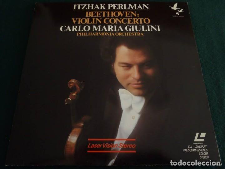 itzhak perlman -beethoven: violin concerto- car - Comprar Vídeos musicales  VHS y DVD en todocoleccion - 196524880