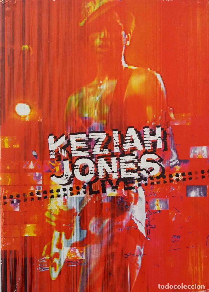 Music Videos and DVDs: KEZIAH JONES LIVE. DVD CON SOBRECUBIERTA EN CART&Oacute;N + LIBRETO