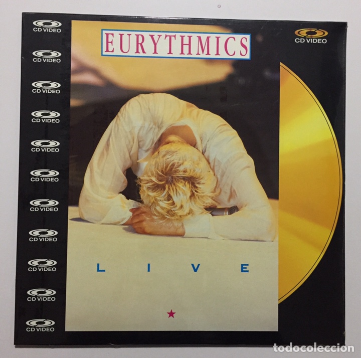 V&iacute;deos y DVD musicales: CD VIDEO EURYTHMICS - LIVE - 1987 - Foto 1