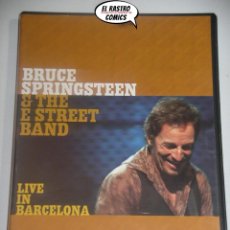 Vídeos y DVD Musicales: BRUCE SPRINGSTEEN, LIVE IN BARCELONA, DOBLE, CON DOS DVD, D5. Lote 115149503