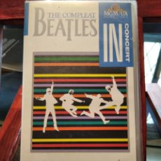 Vídeos y DVD Musicales: THE COMPLEAT BEATLES-MGM HOME VIDEO VHS-IN CONCERT-1982-EDICION INGLESA. Lote 201198678