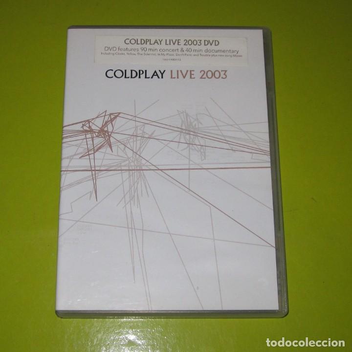 Vid&eacute;os y DVD Musicaux: DVD.- COLDPLAY - LIVE 2003