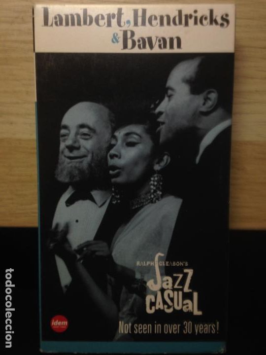 V&iacute;deos y DVD musicales: LAMBERT , HENDRICKS & BAVAN - JAZZ CASUAL . vhs - Foto 1