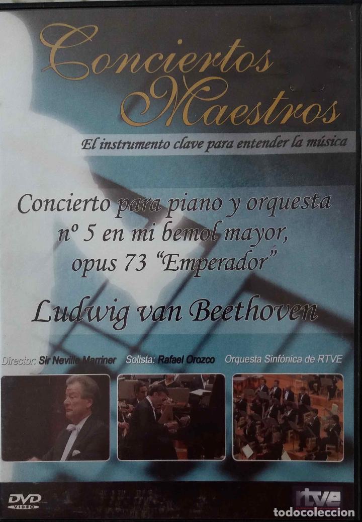 V&iacute;deos y DVD Musicales: CONCIERTO PIANO Y ORQUESTA N&ordm; 5 EMPERADOR.BEETHOVEN. NEVILLE MARINER.RAFAEL OROZCO. DVD