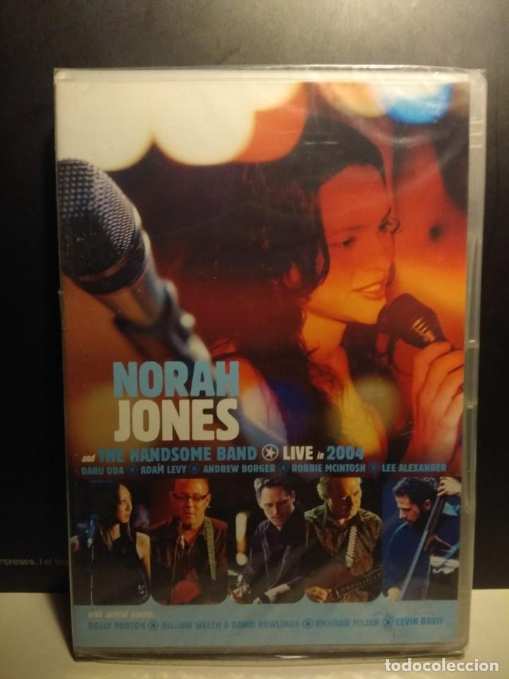Music Videos and DVDs: DVD COMPLETAMENTE NUEVO : NORAH JONES AND THE HANDSOME BAND - LIVE IN 2004