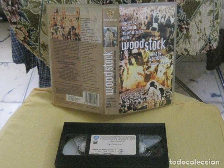Video e DVD Musicali: WOODSTOCK FESTIVAL VHS.COMO NUEVA.
