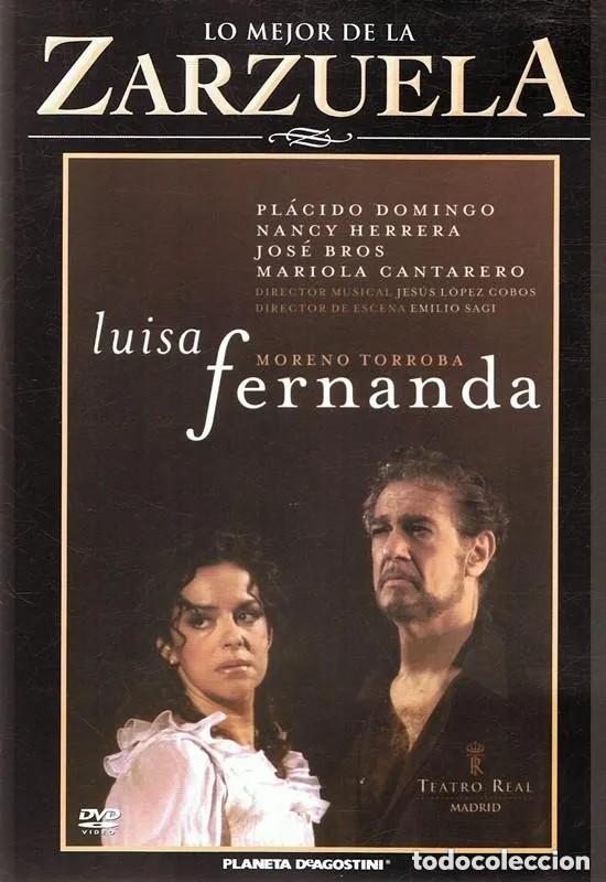 V&iacute;deos y DVD Musicales: DVD LO MEJOR DE LA ZARZUELA &uml;LUISA FERNANDA&uml;