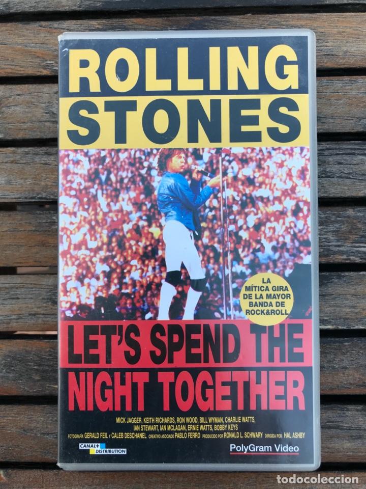 V&iacute;deos y DVD Musicales: ROLLING STONE, CINTA VHS - LET&acute;S SPEND THE NIGHT TOGETHER -. POLYGRAM A&Ntilde;O 1997. VER FOTOS