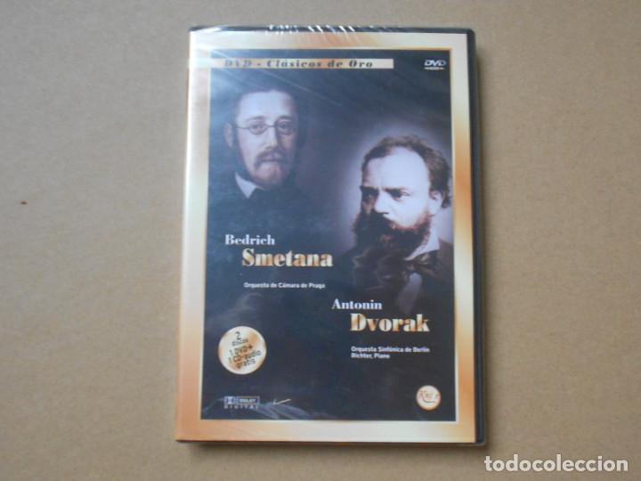 Video e DVD Musicali: SMETANA AND DVORAK - DVD CLASICOS DE ORO - DVD + CD AUDIO - PRECINTADO