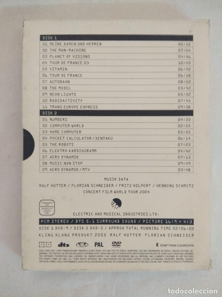 V&iacute;deos y DVD musicales: DVD/KRAFTWERK/MINIMUM-MAXIMUM/DOBLE DVD. - Foto 2