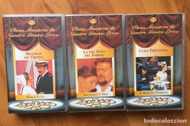 V&iacute;deos y DVD musicales: 9 &ldquo;Zarzuelas&rdquo;. RTVE. VHS. - Foto 4