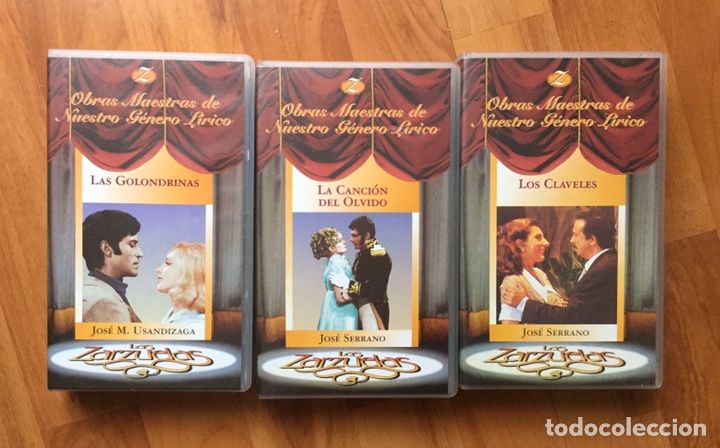 V&iacute;deos y DVD musicales: 9 &ldquo;Zarzuelas&rdquo;. RTVE. VHS. - Foto 5