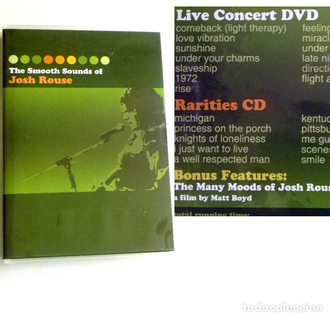 V&iacute;deos e DVD Musicais: THE SMOOTH SOUND OF JOSH ROUSE - DVD + CD M&Uacute;SICA - CONCIERTO Y DOCUMENTAL CANTANTE POP FOLK DE EEUU