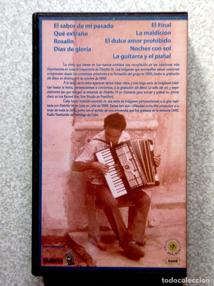 V&iacute;deos y DVD musicales: DISTRITO 14...ARAGON.....VHS - Foto 2