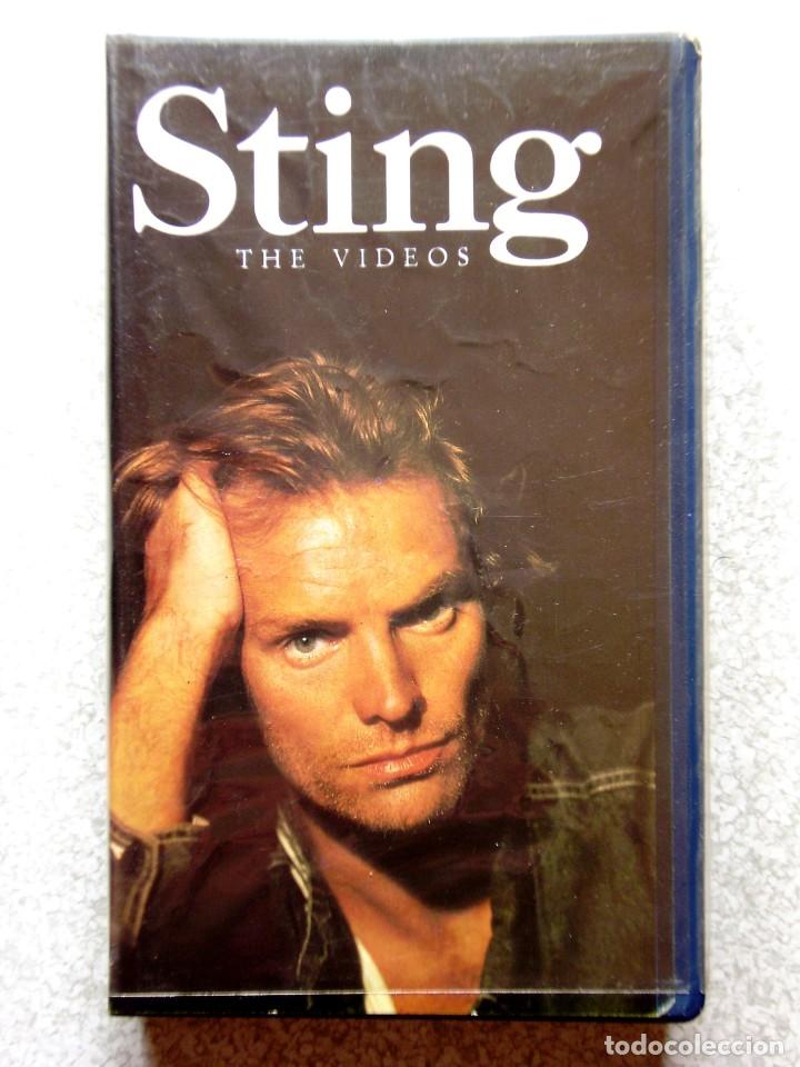 Musikvideos und DVDs: STING.THE VIDEOS.....PEDIDO MINIMO 5&euro;...VHS