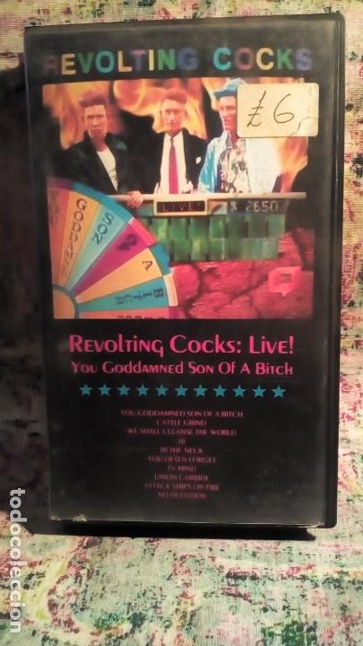 V&iacute;deos y DVD musicales: REVOLTING COCKS : LIVE . - Foto 1