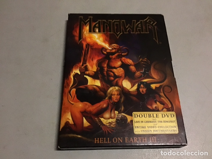 V&iacute;deos y DVD musicales: Manowar Hell no Earth lli - Foto 1