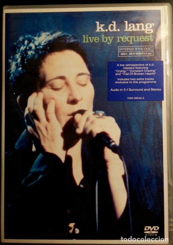 V&iacute;deos y DVD musicales: K D LANG &rdquo;live by request&rdquo; dvd en directo - Foto 1