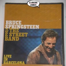 Vídeos y DVD Musicales: BRUCE SPRINGSTEEN, LIVE IN BARCELONA, PRECINTADO, DOBLE, CON DOS DVD, D4. Lote 214346041