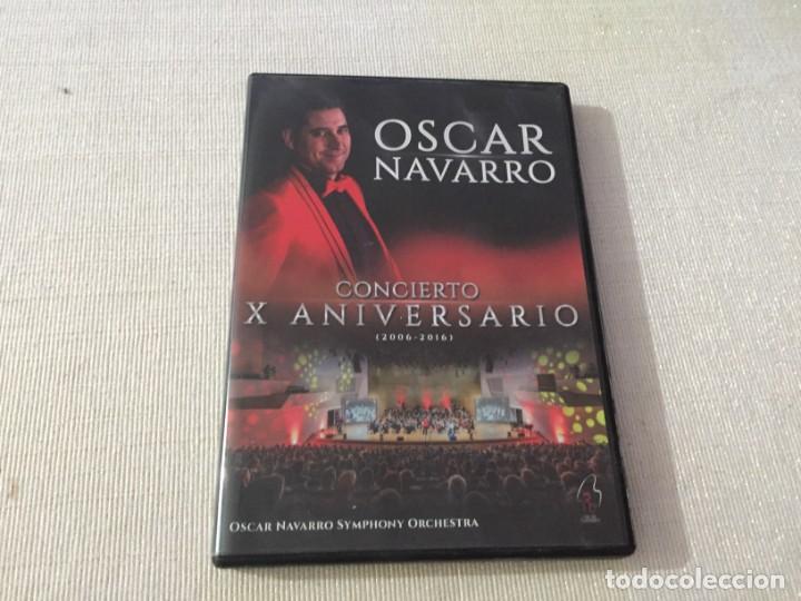 Vídeos y DVD Musicales: CONCIERTO X ANIVERSARIO OSCAR NAVARRO ADDA AUDITORIO DE LA DIPUTACIÓN DE ALICANTE - Foto 1 - 215240262