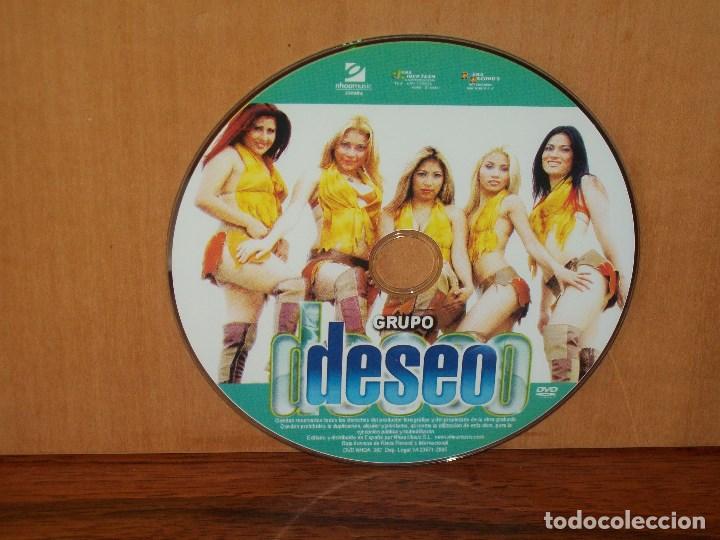 V&iacute;deos e DVD Musicais: GRUPO DESEO - SOLO DVD SIN CARATULAS, NI CAJA COMO NUEVO