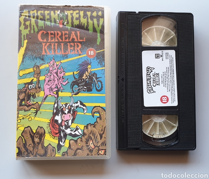 Music Videos and DVDs: VHS GREEN JELLY- Cereal Killer - MUY RARO DIFICIL!!