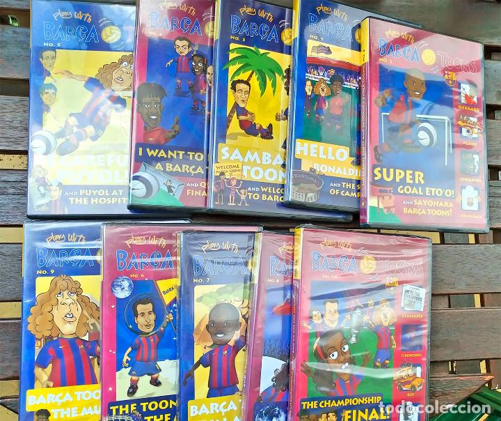 V&iacute;deos y DVD Musicales: COLECCION COMPLETA DVD BARCELONA TOONS BARCA BARSA FUTBOL