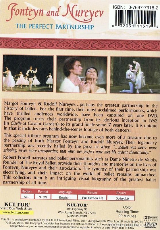 V&iacute;deos y DVD musicales: FONTEYN AND NUREYEV - Foto 2