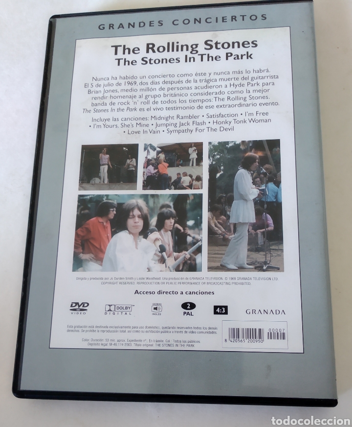 V&iacute;deos y DVD musicales: DVD The Rolling Stones - Foto 3