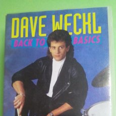 Vídeos y DVD Musicales: DAVE WECKL - BACK TO THE BASICS - AN ENCYCLOPEDIA OF DRUMMING TECHNIQUES (VHS) -LECCIONES DE BATERIA. Lote 220266621