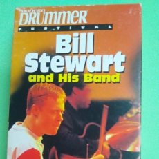 Vídeos y DVD Musicales: BILL STEWART - AND HIS BAND - MODERN DRUMMER FESTIVAL (VHS). Lote 220268855
