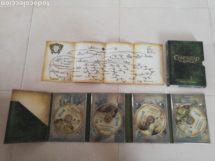 V&iacute;deos y DVD Musicales: El se&ntilde;or&iacute;o de los anillos, la comunidad del anillo, versi&oacute;n extendida