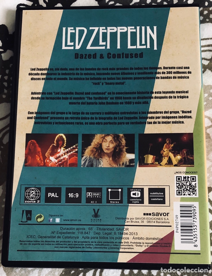 V&iacute;deos y DVD musicales: Led Zeppelin: Dazed & Confused - Foto 2