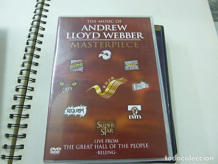 V&iacute;deos e DVD Musicais: THE MUSIC OF ANDREW WEBBER MASTERPIECE - DVD -N 2