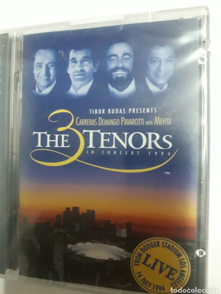 V&iacute;deos y DVD Musicales: The 3 Tenors in concert. 1.994.