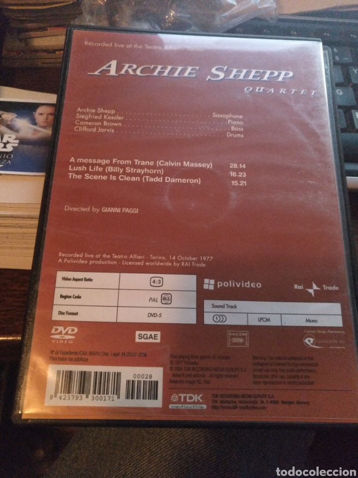 V&iacute;deos y DVD musicales: Archie Sheep quartet - Foto 2