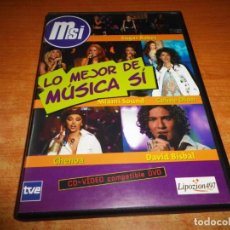 Vídeos y DVD Musicales: LO MEJOR DE MUSICA SI CD VIDEO COMPATIBLE DVD 2002 ESPAÑA SPICE GIRLS ROBBIE WILLIAMS BISBAL BLUE