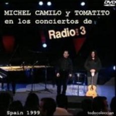Vídeos y DVD Musicales: MICHEL CAMILO Y TOMATITO EN LOS CONCIERTOS DE RADIO 3 (DVD) 1999. Lote 252227995