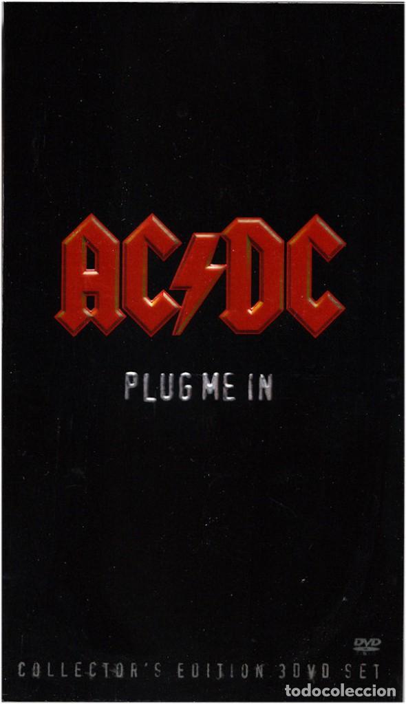 V&iacute;deos y DVD musicales: 3 DVDs - AC/DC - PLUG ME IN - Foto 1