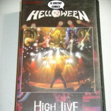 Vídeos e DVD Musicais: HELLOWEEN, HIGH LIVE, MILAN, PAMPLONA Y GERONA 1996, VHS, HEAVY METAL, ROCK DURO, HARD, SPEED, ROLL. Lote 232883760