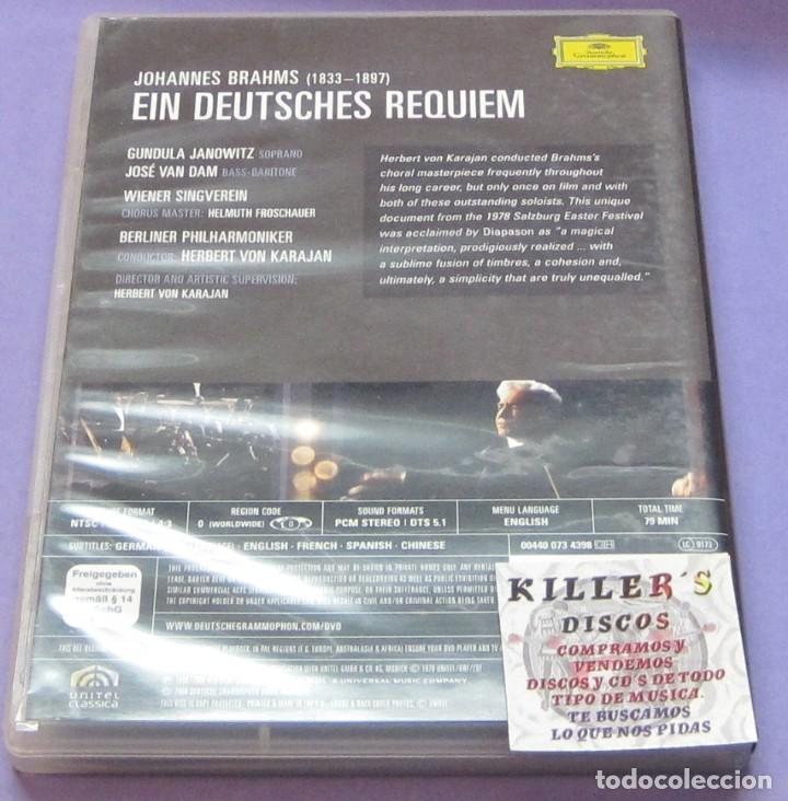 V&iacute;deos y DVD musicales: Brahms - Ein Deutsches Requiem [DVD] - Foto 2