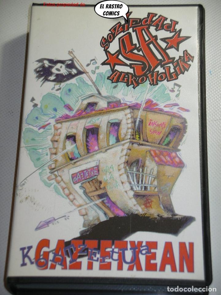 V&iacute;deos y DVD Musicales: SA Soziedad Alcoholica, Kontzertua gaztetxean, VHS, Heavy Metal, Rock Duro, Hard, Speed, Roll