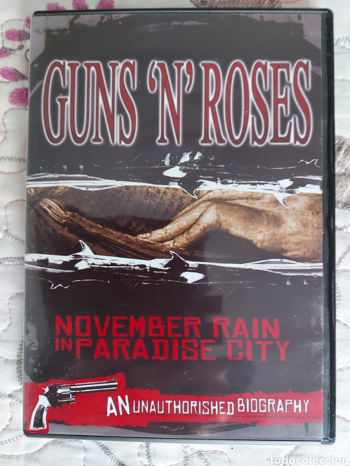 V&iacute;deos y DVD Musicales: DVD GUNS&ROSES - NOVEMBER RAIN IN PARADISE CITY