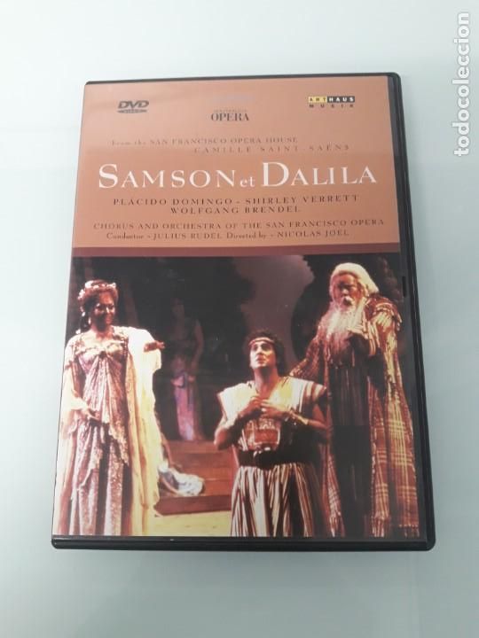 Musikvideos und DVDs: DVD SAMSON ET DALILA - SAN FRANCISCO OPERA HOUSE - CAMILLE SAINT-SA&Euml;NS - ARTHAUS MUSIK - LIBRETO