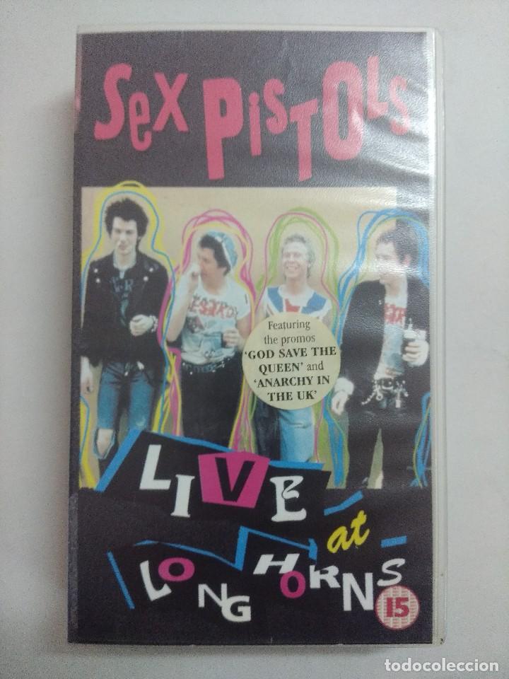 Video e DVD Musicali: VHS PUNK/SEX PISTOLS LIVE AT LONG HORNS.