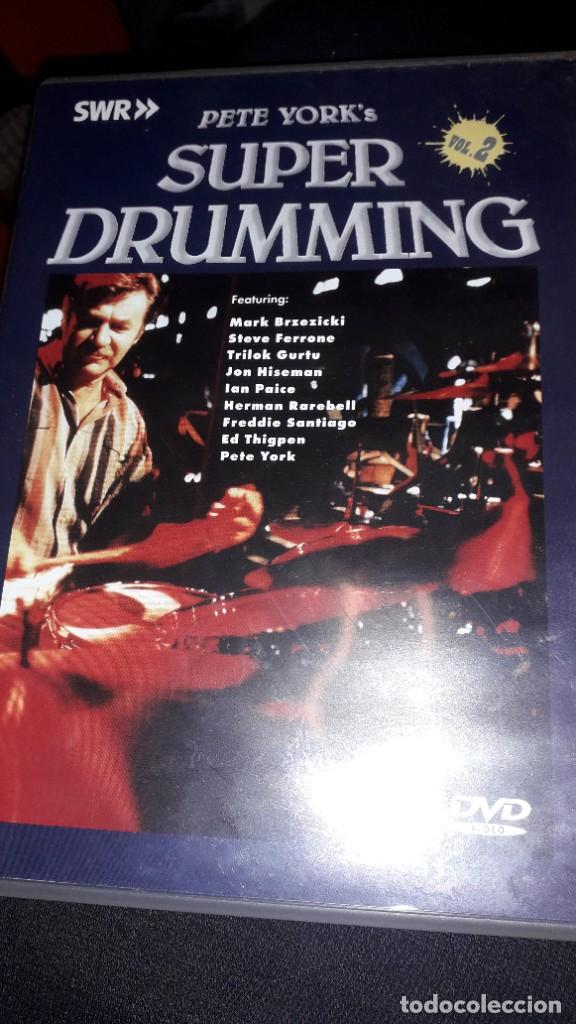 V&iacute;deos y DVD musicales: DVD PETER YORKS SUPER DRUMMING VOL. 2 - Foto 1