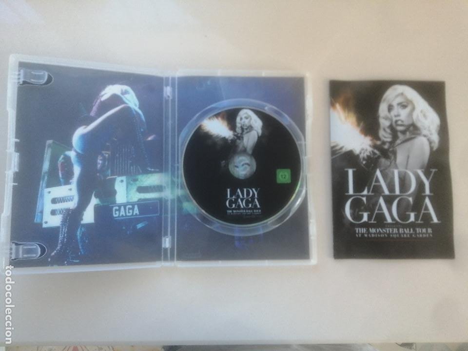 Vídeos y DVD Musicales: LADY GAGA DVD ORIGINAL MONSTER BALL TOUR CON LIBRILLO DE FOTOS DE LA Gira 2011. - Foto 3 - 239414380