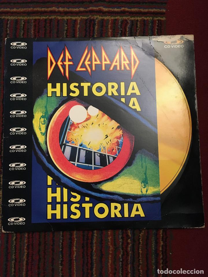 V&iacute;deos y DVD musicales: LASER DISC DEF LEPPARD - HISTORIA - Foto 1